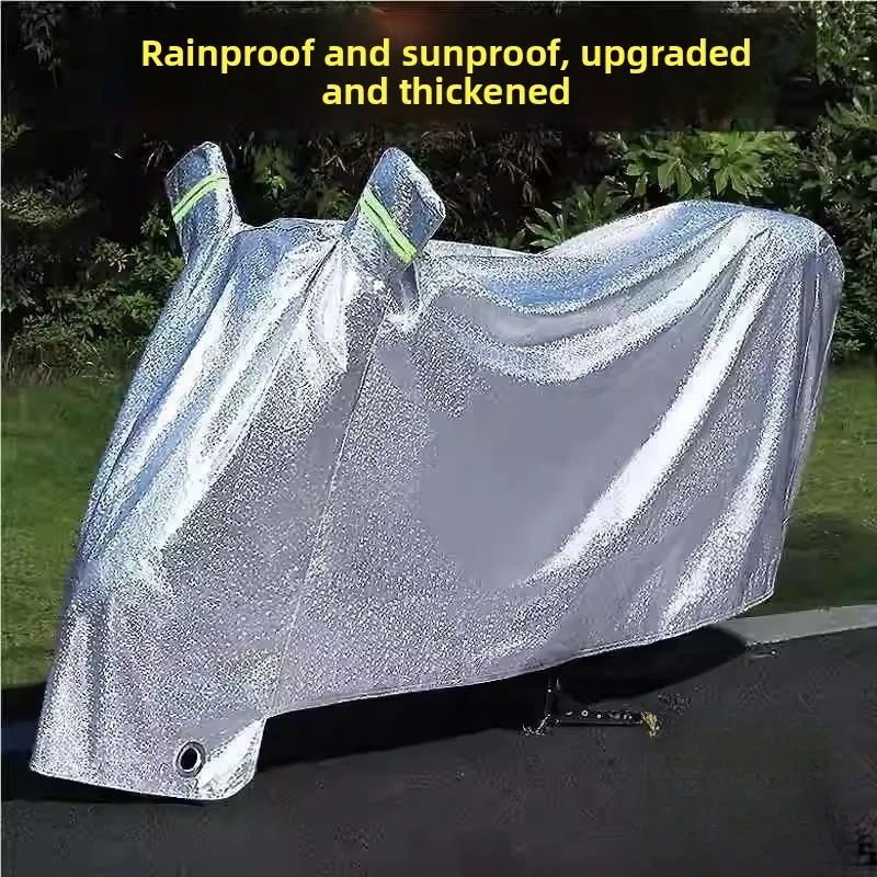 

Новый водонепроницаемый чехол-тент для автомобиля и мотоцикла, выдвижной, от солнца и дождя, с функцией хранения, аксессуары