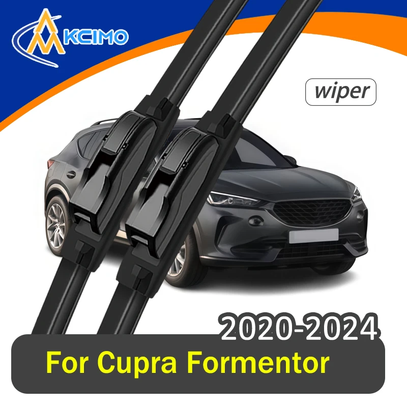 

2PCS/Set Front Windshield Wiper Blade For Cupra Formentor 2020-2024 All-Weather Protection Streak-Free Easy Installation