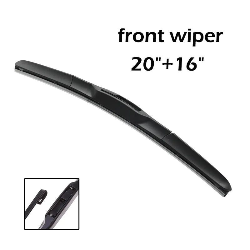 Wiper Front & Rear Wiper Blades Set Kit For Daihatsu Sirion MK2 2005 06 07 08 09 10 11 2012Windshield Windscreen 20