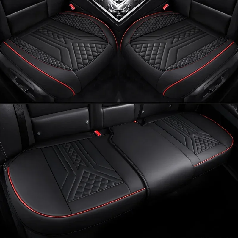 العالمي نمط بو الجلود غطاء مقعد السيارة وسادة لمازدا 3 CX-5 2 5 6 CX-3 CX-4 CX-7 CX-9 RX-8 CX-30 CX-50 اكسسوارات السيارات