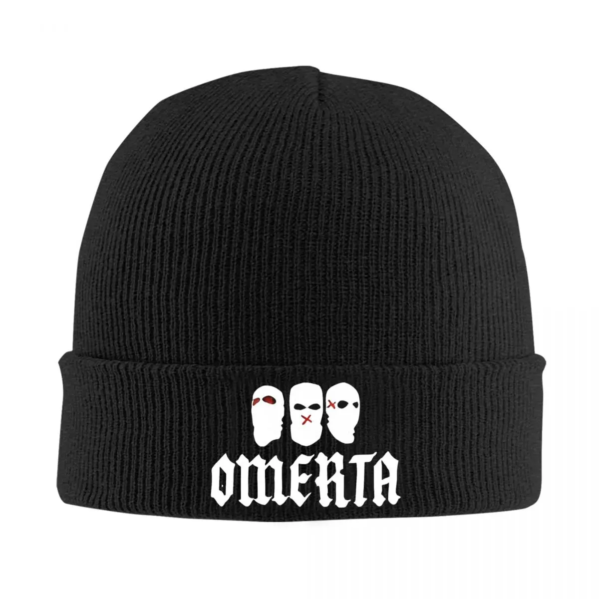 Omerta 47 Knitted Hat for Women Men Beanie Autumn Winter Hats Warm Caps