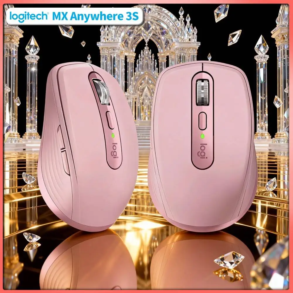 Office MX Anywhere 3S - 8000 DPI, 3-Device Bluetooth, Fast Charge, Perfect for Boutique Desk & Daily Routine Work