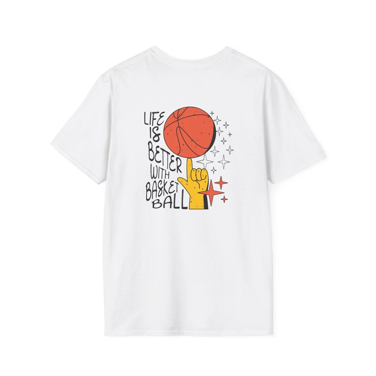 

Basketball Graphic Printing Summer Autumn Winter Luxury Brand Cotton Men's and Women's T-Shirts Short Sleeves Street Fashion