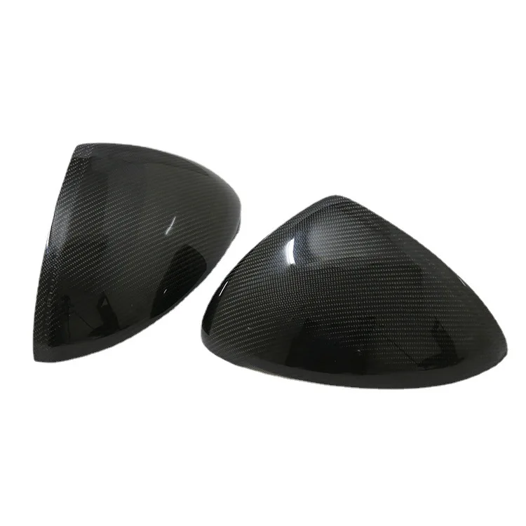 For Porsche Cayenne 958 Genuine Carbon Fiber Rearview Mirror Cover Ear Mirror Shell Customization Accessory