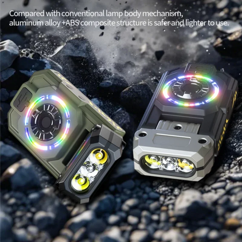 

Многоцветный RGB-фонарь ZHAOZHANGX: портативный, ультралегкий, из алюминиевого сплава, с мощным светом, для улицы