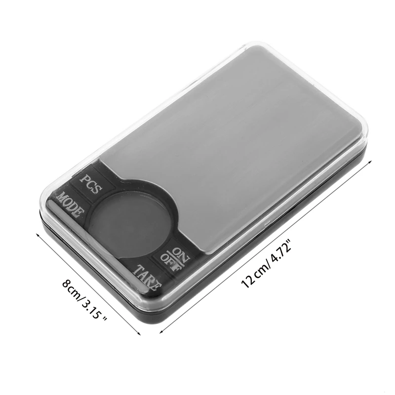 Digital Scales 0.01G/600G, Pocket Scales with LCD Display, Mini Portable Electronic Jewelry Gold Scales High