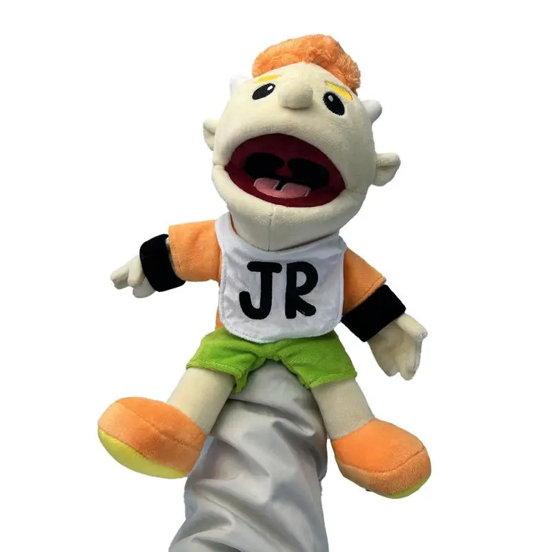 Game Jeffy Hand Puppet Plush Dolls Coby Chef Prince Joseph Junior Finger Muppet Plushie Toy Soft Figurine Sleeping Gift For Kids