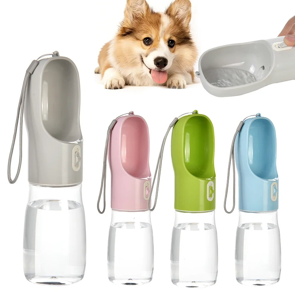 Portable Dog Water Bottle for Small Large Dogs Cat Leakproof Travel Drinking Bowl Pet Outdoor Water Dispenser Chihuahua Supplies