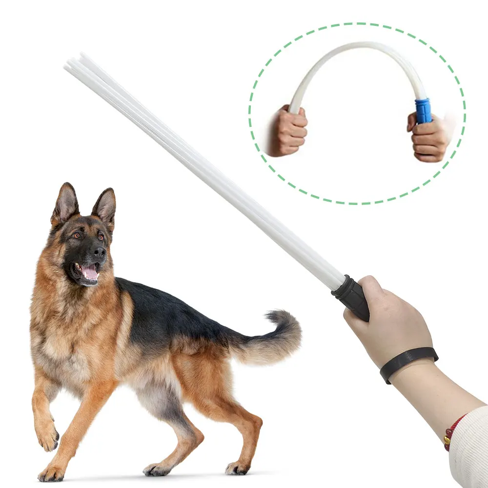 

Гибкая удочка для дрессировки собак из микрофибры | Эластичный кнут 57 см | Сейф для домашних животных | Нескользящая ручка