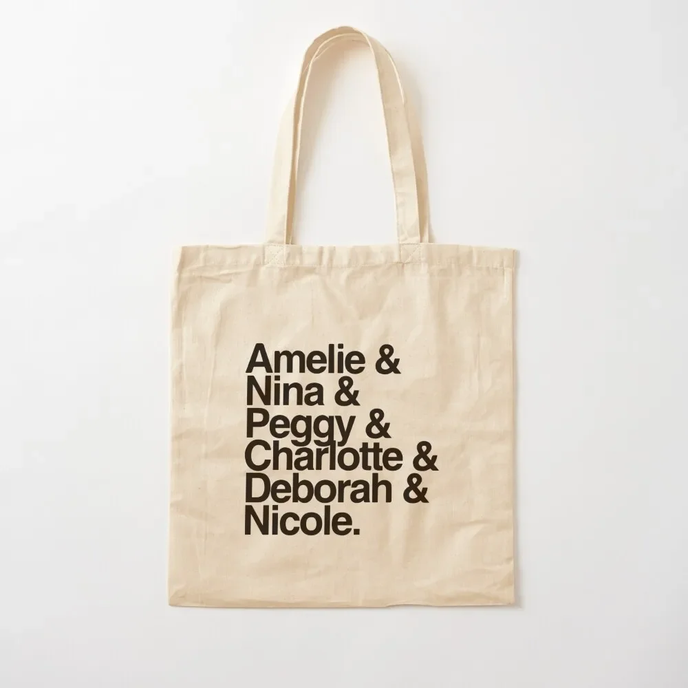 

Techno Women DJs Tote Bag ecological bags tote bags aesthetic sac pour femme Bag