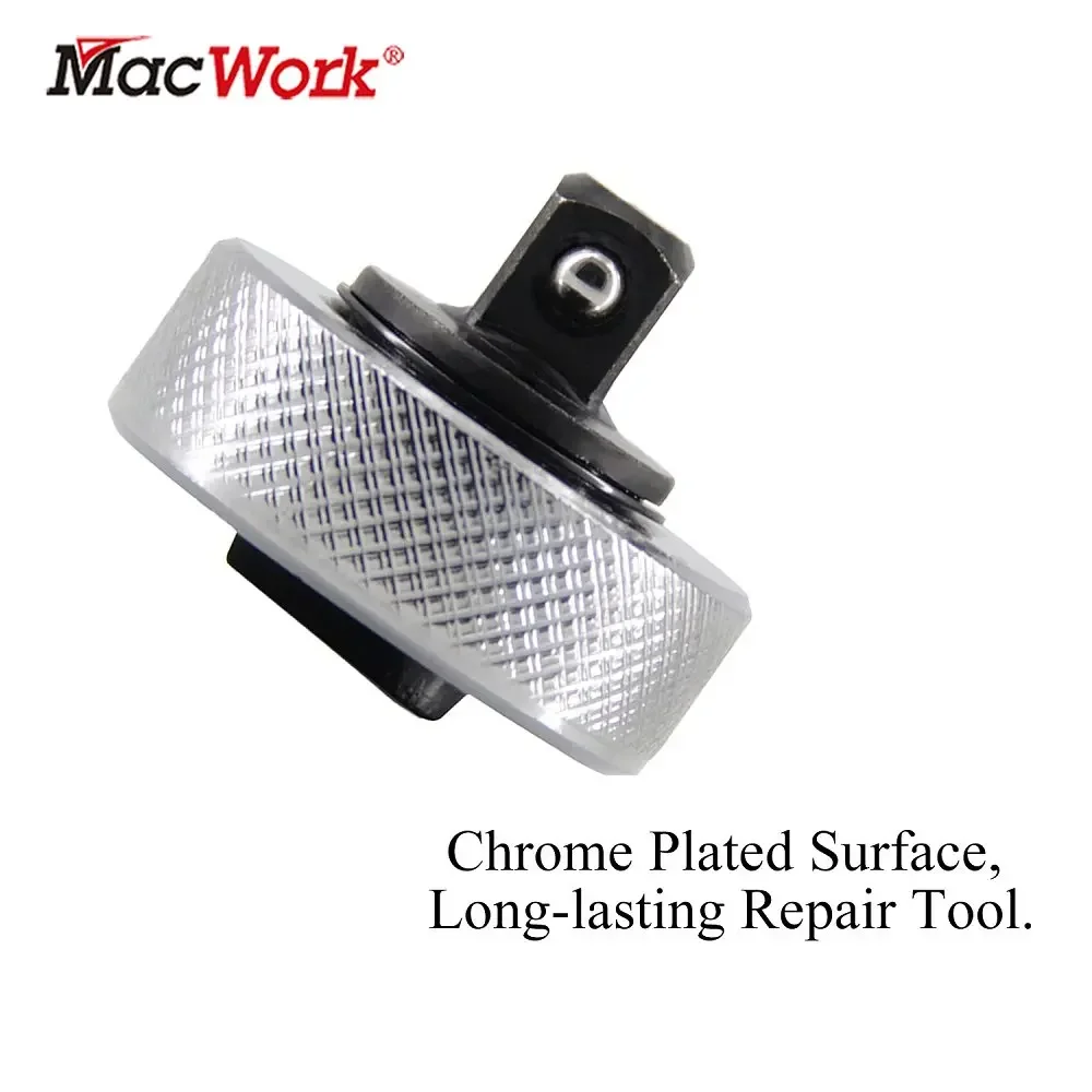 1p Mini Chiave a bussola a cricchetto 1/4 “3/8” 1/2” Drive Intera in acciaio con presa a cricchetto Dito Reversibile Maniglia a cricchetto Strumento