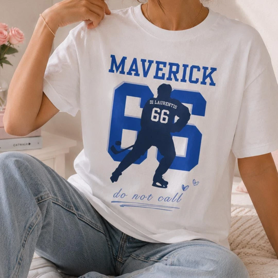 Maverick Off Campus Shirt Dean Di Laurentis T-shirt Off Campus Book Love 2026 Summer Men Women Cotton T-shirt Street Wear Y2K