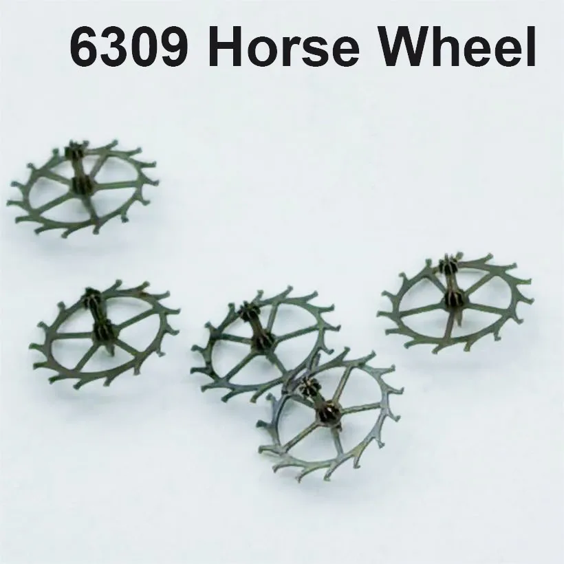 6309 Mechanical Movement Watch Repair Parts Horse Wheel Lotus Wheel Escape Wheel 6309 Movement Watch Accessories