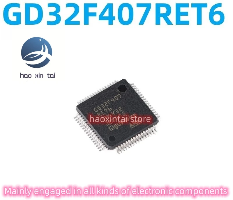 

10pcs original GD32F407RET6 LQFP-64 ARM Cortex-M4 32-bit microcontroller -MCU chip