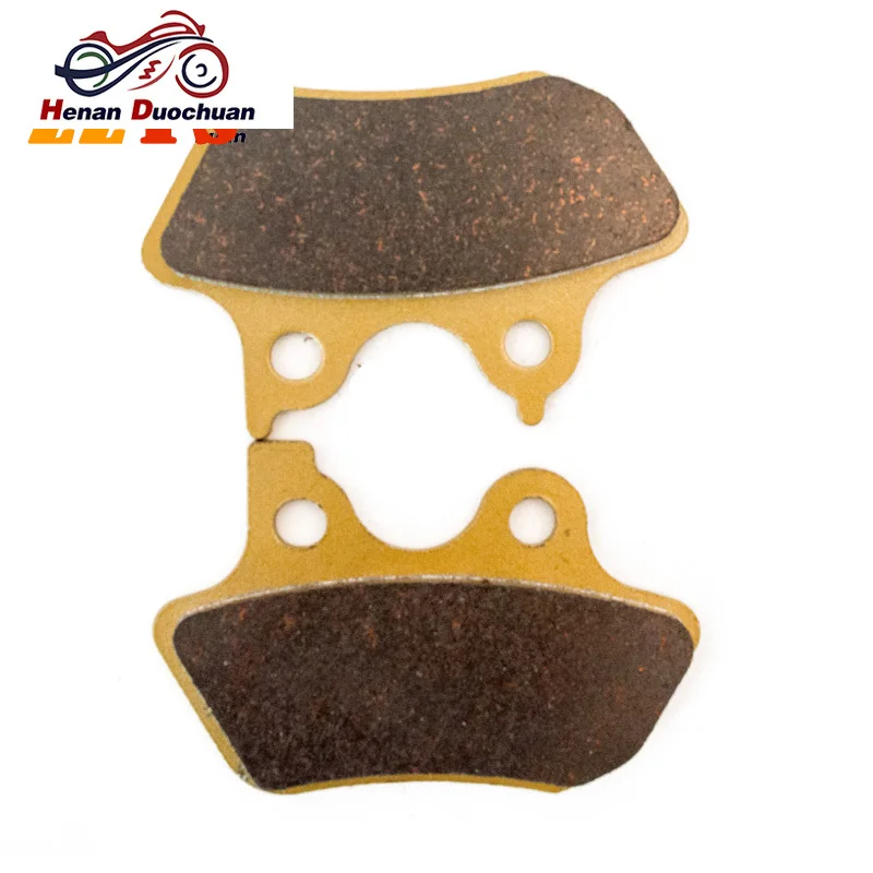 Motorcycle Front Rear Brake Pads For HARLEY DAVIDSON FXST FXSTi FXSTB FXSTBi Night Train Softail FLSTF FLSTFi Fat Boy 2003-2011