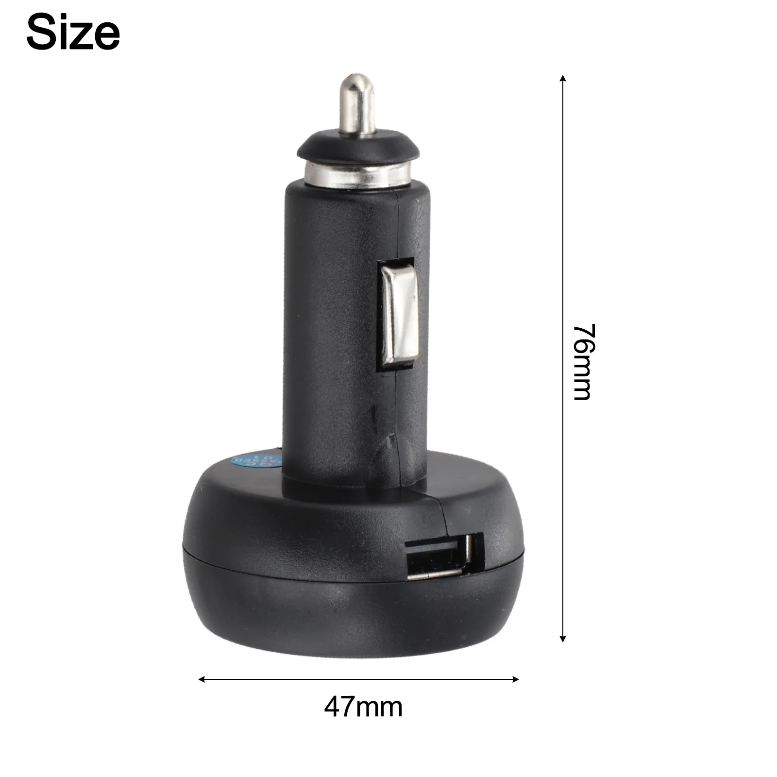 Multifunctional Car for charger Digital Car Thermometer Car Interior Monitoring Battery for Voltage Confirmation For Automotive