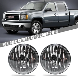 Front Bumper Fog Lamp Upgrade FOR GMC Sierra 1500 2008 200 2010 2011 2012 2013 Version Additional Foglight Set