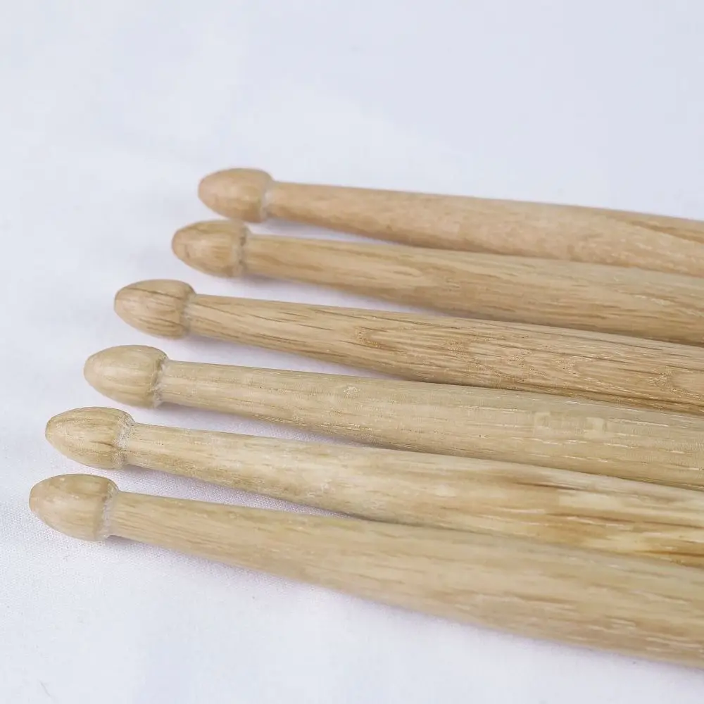 Classic 5A/7A Drum Sticks 1 Pair Oak Drumsticks Wood Walnut Drum Set Drum