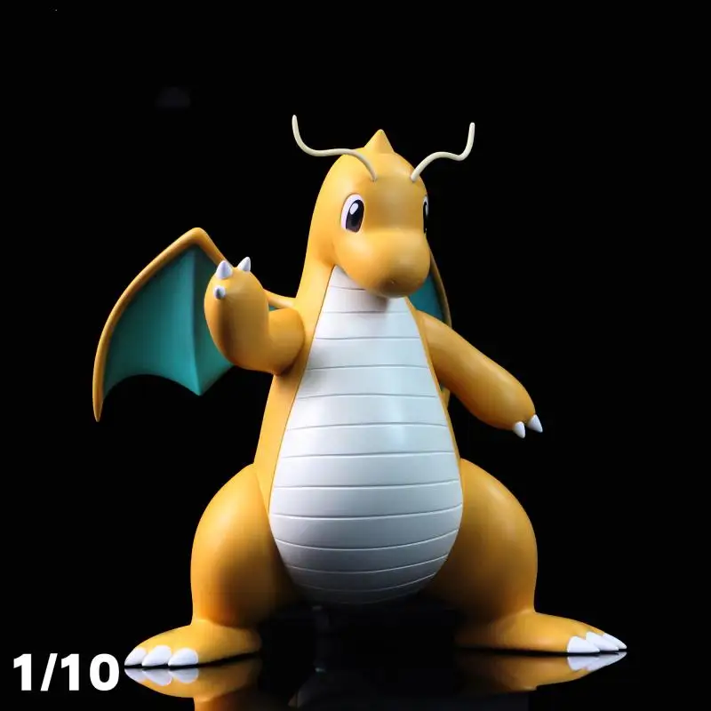 Pokemon 1/10 Large Size Resin GK Dragonite Action Figure Model Toys Gift for Birthday Children