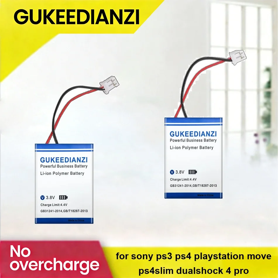 Batería de larga duración LIS1441 LIP1450 1500-2200mAh para Sony PS3, PS4, Playstation Move, ps4slim, Dualshock 4 Pro