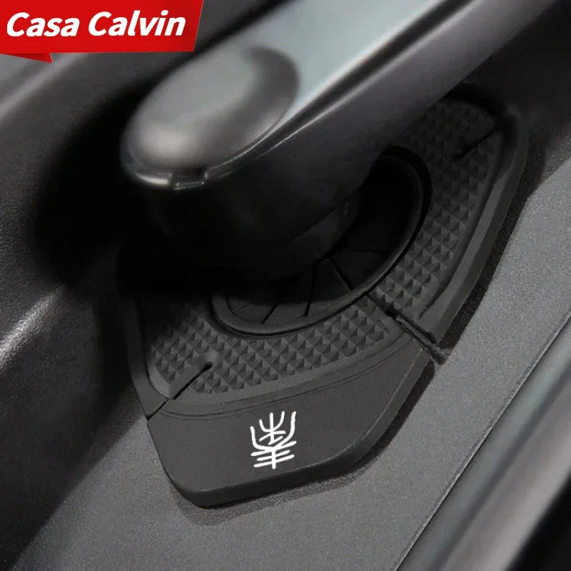 For BYD QIN PLUS DMI Car Wiper Hole Protective Pad Modification Car Decoration Refit Wiper Hole Protective Cover Car Stickers