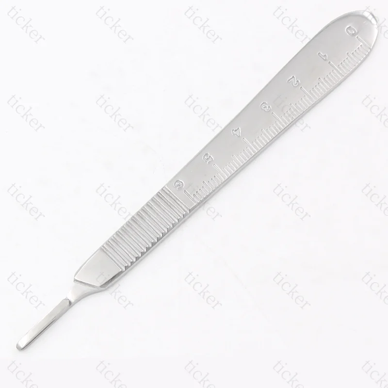 Titanium Blade Handle Bard-parker Blade Handles Stainless Steel Ophthalmic Surgical Instrument Pet Surgical Instruments Titaniu