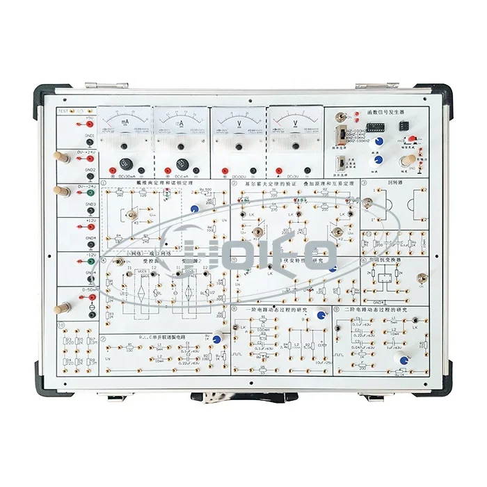 CEZ-201 Portable Circuit Principle Trainer Basic Electronic Training Kit For Engineers And Technicians