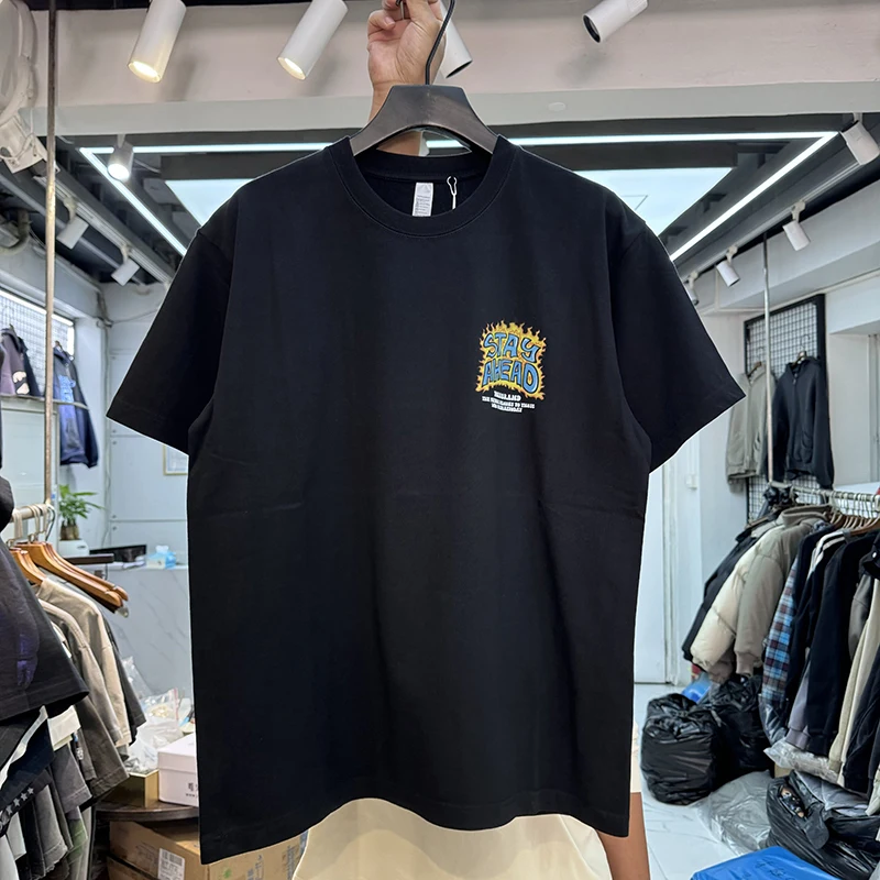 

Мужская летняя футболка с коротким рукавом и круглым вырезом, свободного кроя, с принтом в стиле американского хип-хопа, граффити и огненных букв