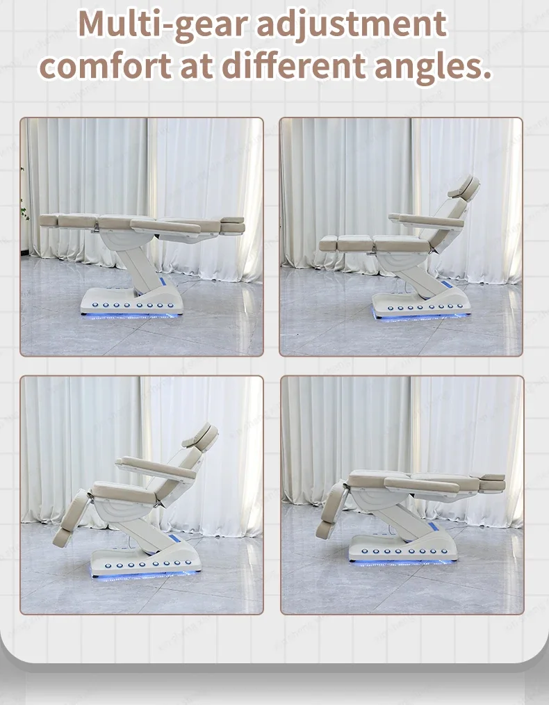 XinSheng Elektrisches Schönheitspflegebett Gesichtshydrotherapiestuhl Haartransplantationsstühle Medizinische Betten Massagetisch SPA-Möbel – Detail 8