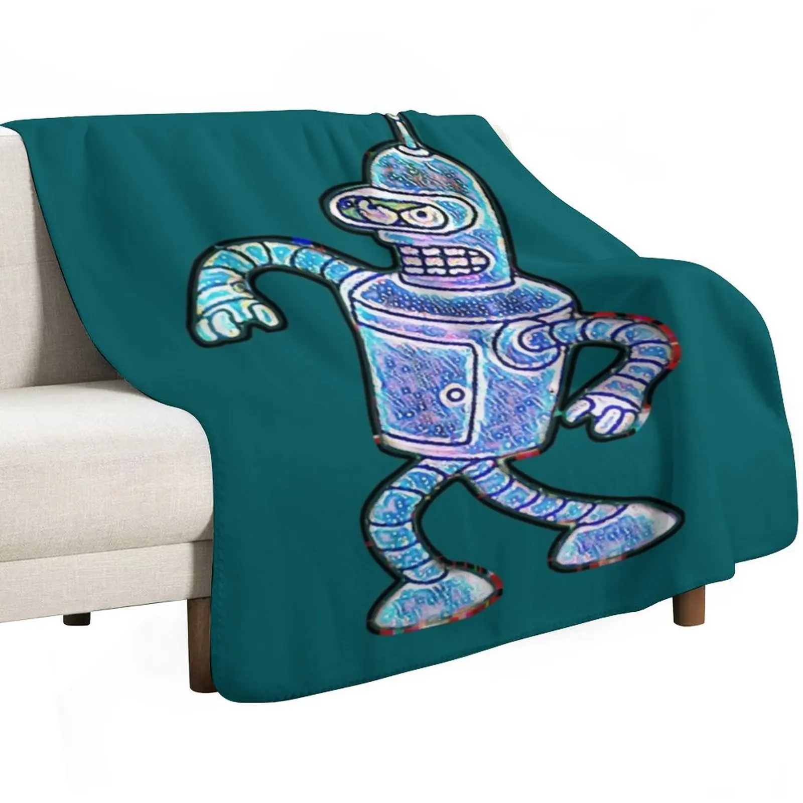 Bender Strut Midnight Edition Throw Blanket Soft Big Decoratives warm winter Picnic Summer Beddings Personalized Gift Blankets