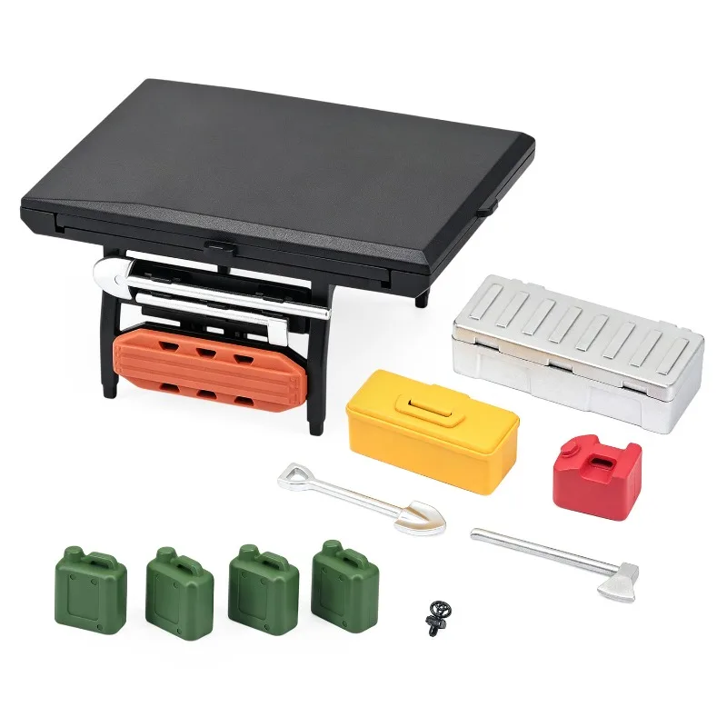 RC Injection Molded Scale Decor Props Set 1/12 RC Crawler for MN MN82S customizable size DIY Spare Accessory car not included
