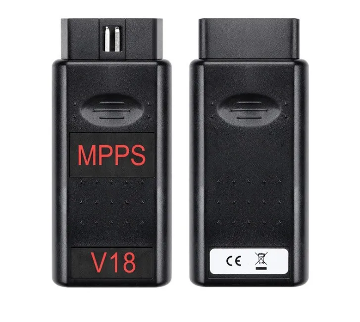 MPPS V18 ECU Chip Tuning Interface Auto OBD 2 OBD2 For EDC15 EDC16 EDC17 Multi-Language CAN ECU Tunning Flasher Remap Cable