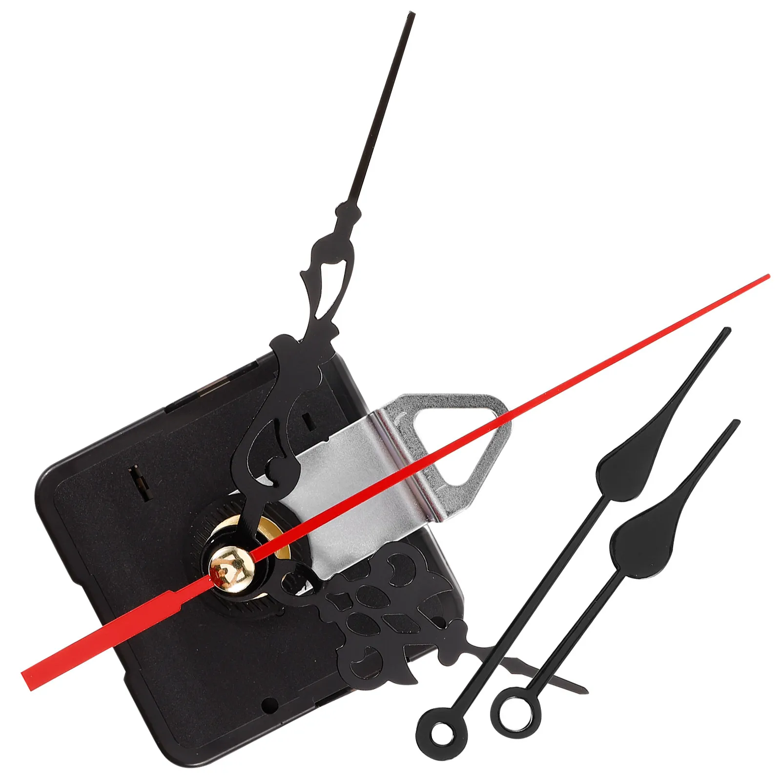 1Set Clock Movement Kit Clock Mechanism for DIY Craft Clocks Frameless Wall Clocks Replacement Repair High Precision Hands