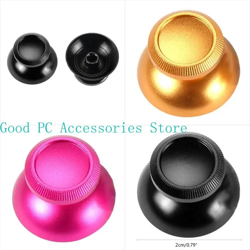 

R53C Metal Thumbstick Aluminum Thumbsticks Analogue for P4 P5 Game Controller Improve Control and Comfort
