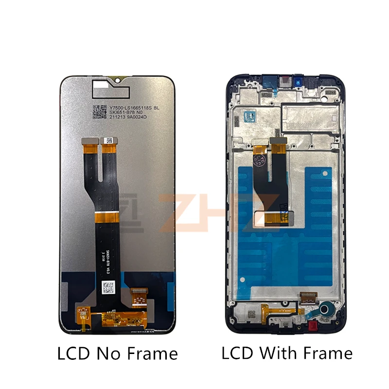 For Nokia G11 LCD Display Touch Screen Digitizer Assembly For Nokia G21 Display With Frame Replacement Repair Parts 6.5\