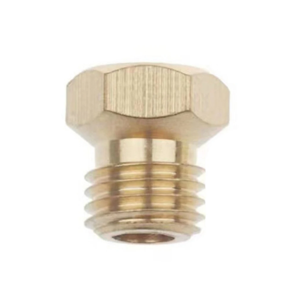 For Gas Stove Repair 0.7*0.8CM M6*0.75 Gas Stove Nozzle Kit Long Lasting Brass Components Gas Stove Accessories
