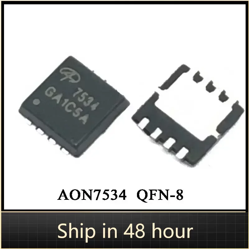 

10PCS 7534 AO7534 AON7534 QFN-8 New original ic chip In stock