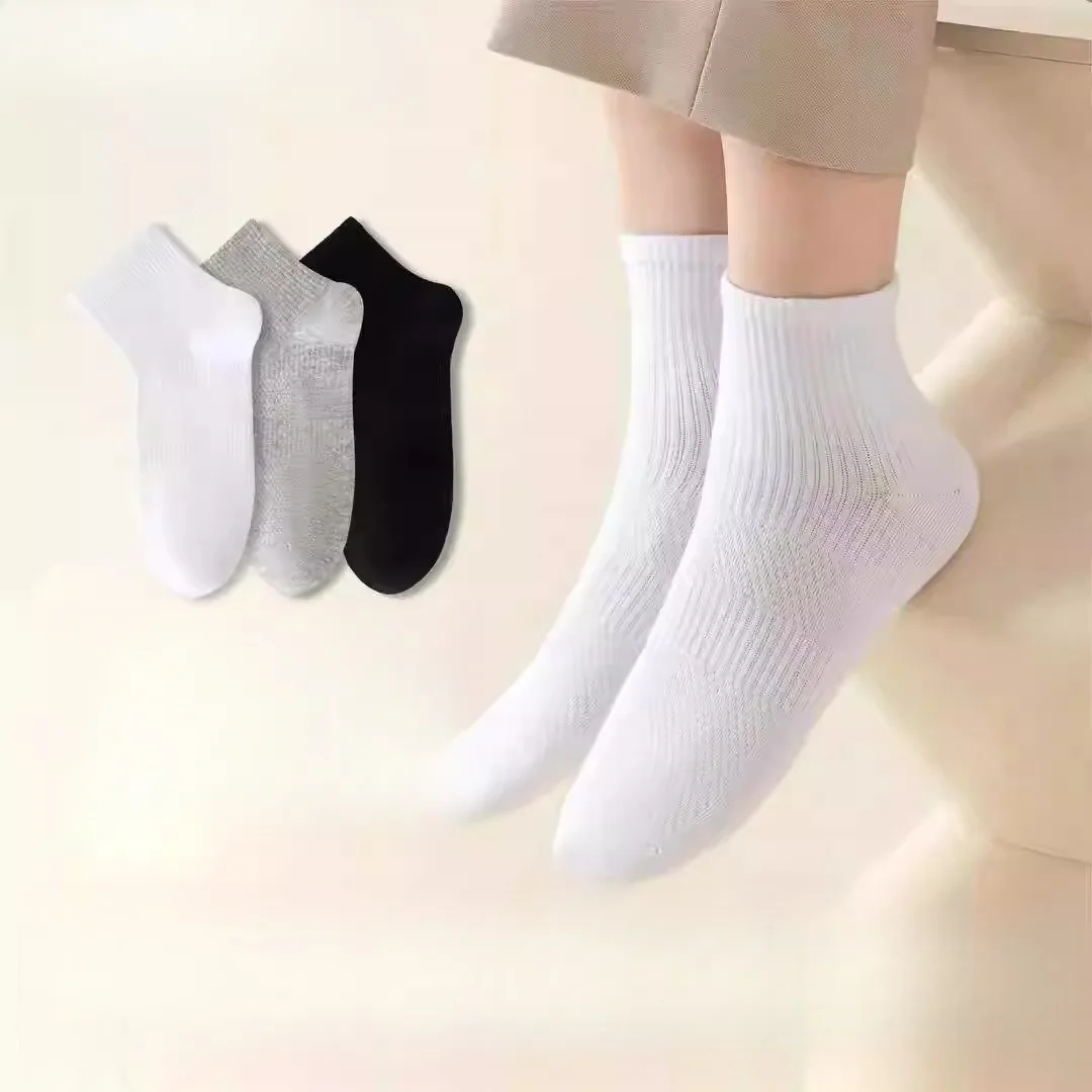 

2026 New Breathable Socks Men Women Essential Oil Hollow out Mesh Socks Business Casual Sports Socks Comfortable All Seasons