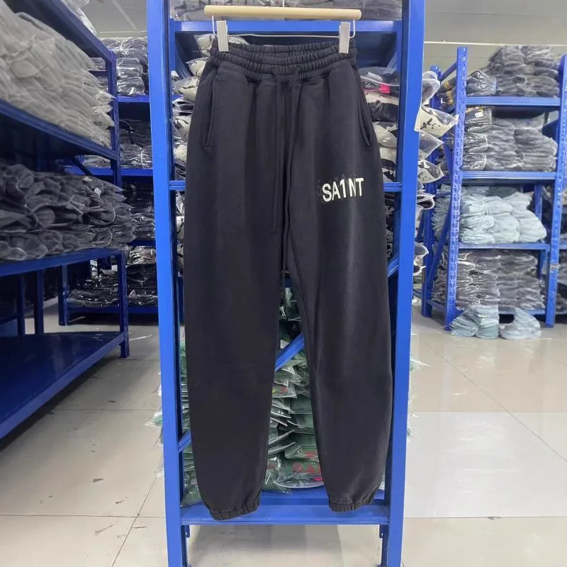 

Повседневные вязаные спортивные брюки свободного покроя, цветные эластичные длинные брюки с буквенным принтом Faion Urban Sle Thi...