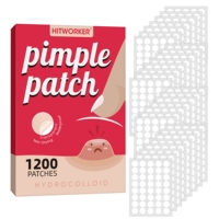 400/1200 Pieces Hydrogel Acne Patches for Deep Cleansing Non-Irritating Facial Skincare Essential for Blemish Coverage