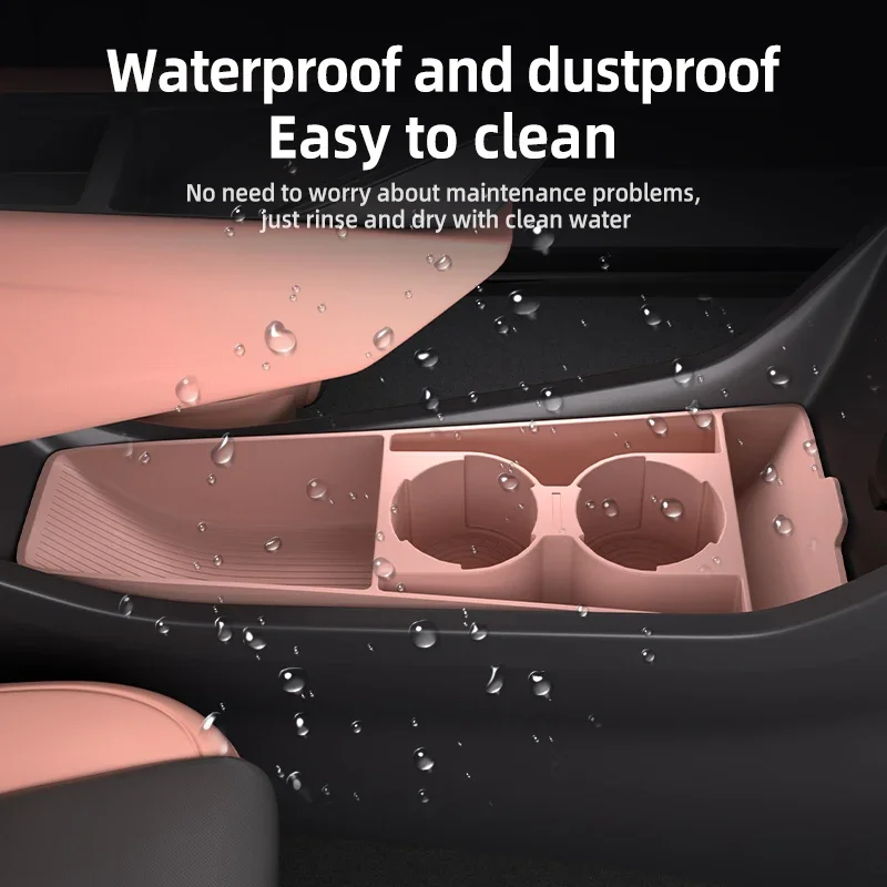 

Силиконовый коврик-органайзер для центральной консоли BYD Dolphin Surf Seagull 2025 года, устанавливаемый под отсеком для хранения