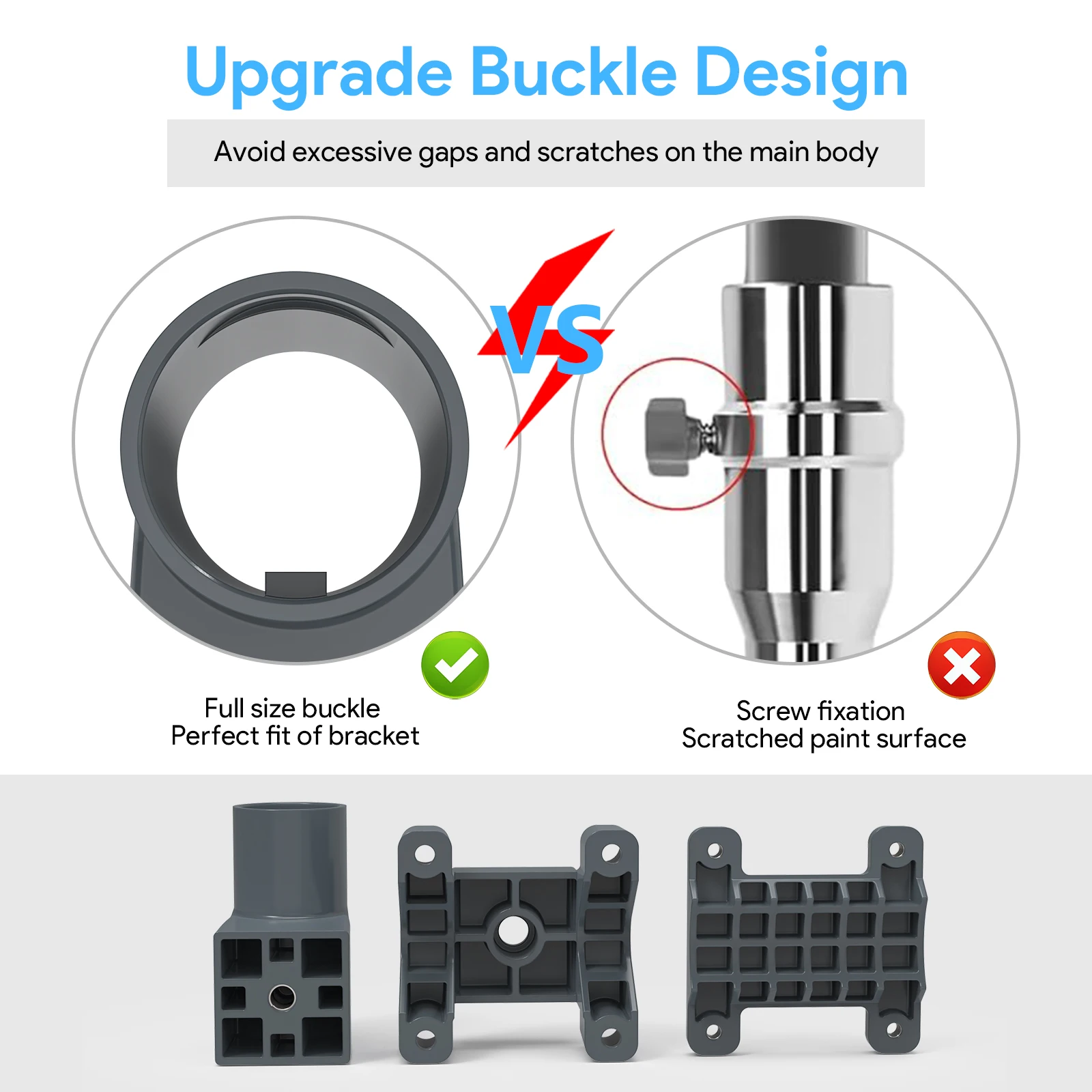 EDUP Starlink RV Ladder Tubing Holder Starlink Mini Mount Star Link Montageset voor voertuig Starlink Klem voor Starlink Gen 2