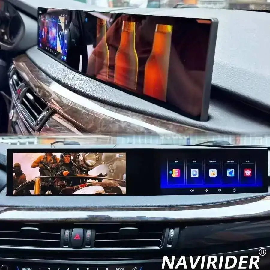 S Android Car Radio Head Unit For BMW X5 X6 E70 E71 CIC CCC 2007-2013 F15 F16 NBT 14-17 EVO 2018 CarPlay GPS Navi Media Player
