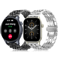 Metal Bracelet For Zeblaze GTS 3 GPS Stainless Steel Watchband For For Zeblaze Stratos 4 Wristband For Zeblaze GTR 3 Pro Strap