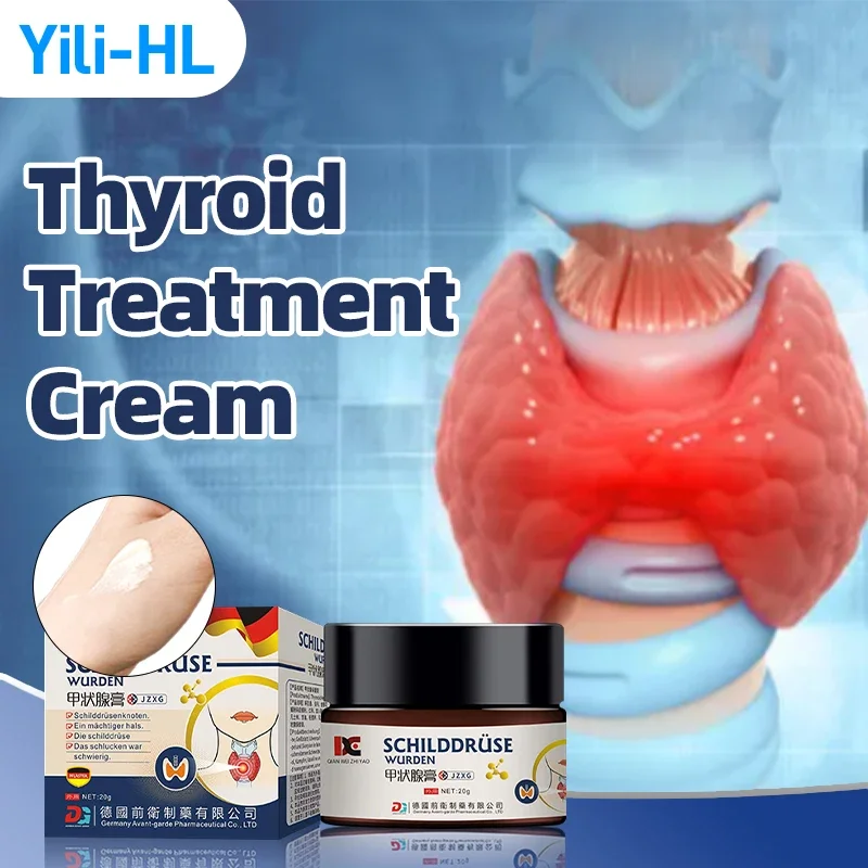 

Thyroid Gland Nodule Treatment Cream Hyperthyroidism Hypothyroidism Medicine Patch Thyroiditis Anti Swell German Secret Recipe