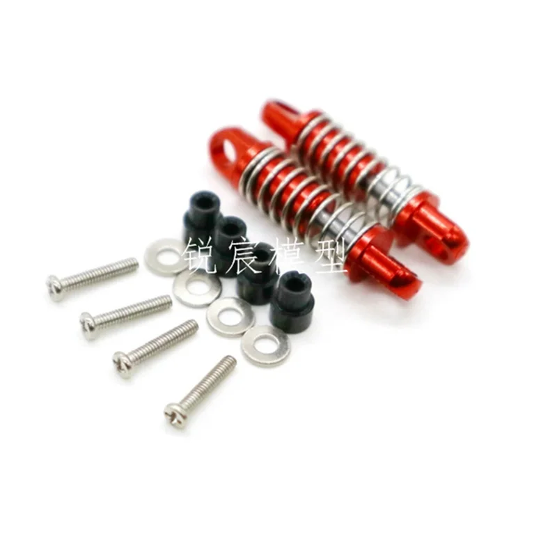 Metal Upgrade Front & Rear Shock Absorber For WLtoys 1/28 284131 K969 K979 K989 K999 P929 P939 RC Car Parts