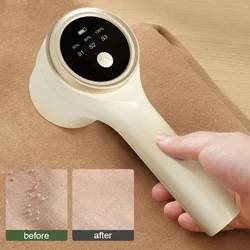 Lint Remover for Clothing Electric Pellet Fluff Remover Rechargeable Portable Fabric Hair Ball Shaver Removes Lint from Clothes