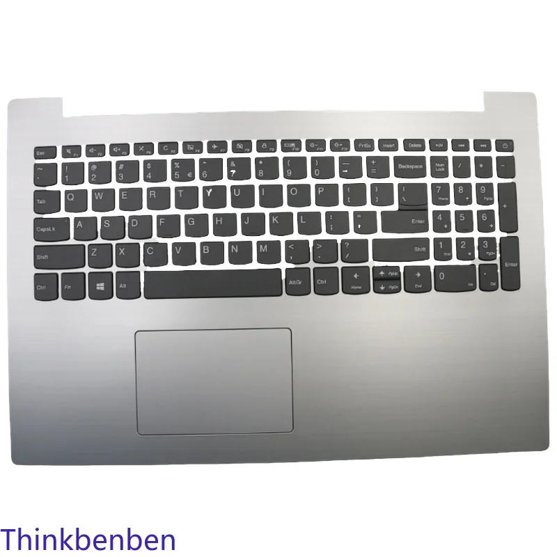 

LAS Latin Spanish Keyboard Platinum Grey Upper Case Palmrest Shell Cover For Lenovo ideapad 330 15 IGM AST IKB 5CB0R16659