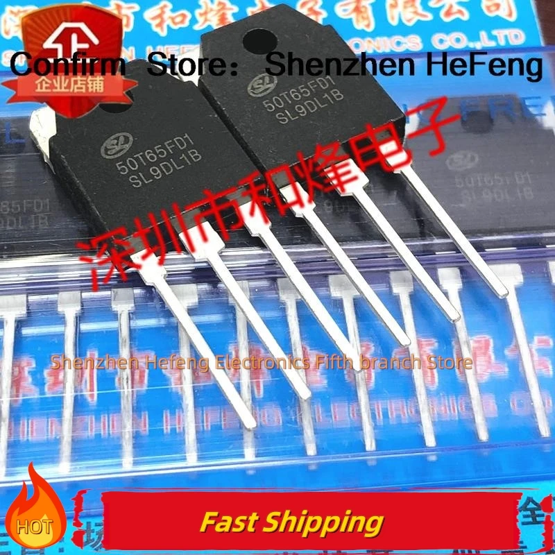 5PCS-10PCS 50T65FD1  SGT50T65FD1PN  IGBT 50A 650V TO-3P  NEW AND ORIGINAL  Quality Can Be Purchased