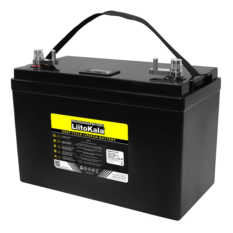 LiitoKala 12v/12.8V 120AH 4s LiFePO4 Battery Lithium Iron Phosphate Batteries Cycles Touring car Solar Wind Tax Free